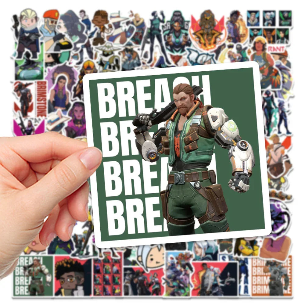 Adesivos Valorant Game