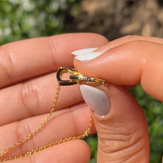 Colar Laço de Amor + Urso com Rosa Eterna