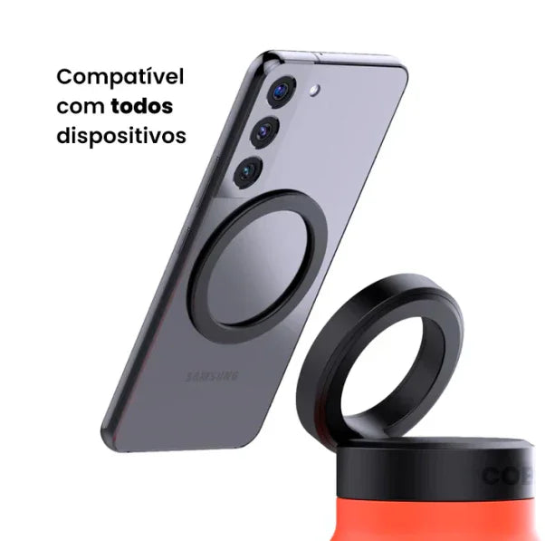 Garrafa de Água Magnética Cobar com suporte para celular 710ML