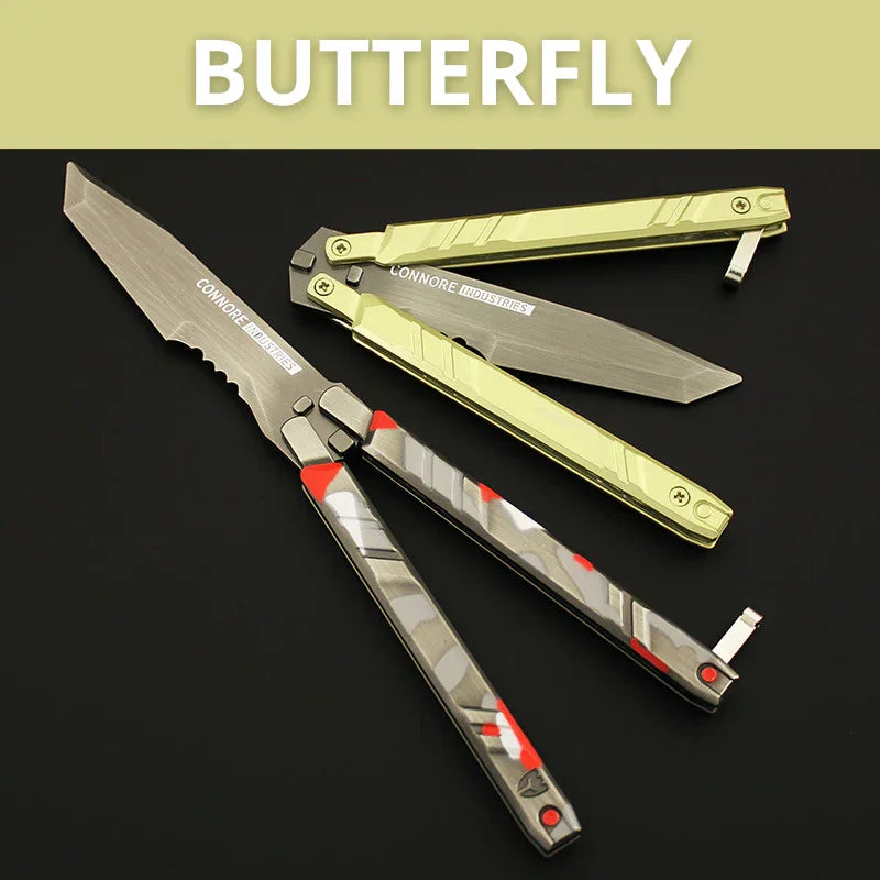 Faca Recon inspirada no Valorant, feita em metal com 21cm. Design exclusivo e detalhado, ideal para colecionadores e fãs do universo do jogo.