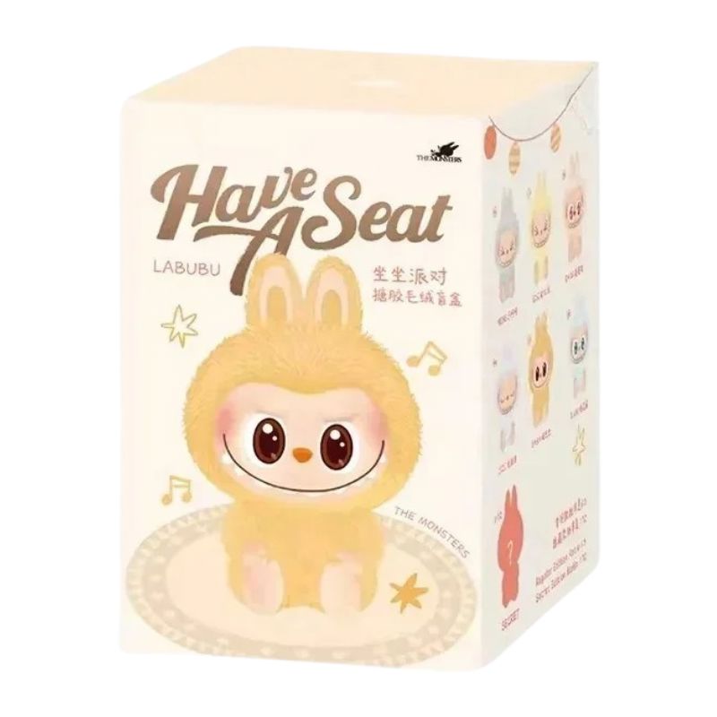 Labubu Boneco Sentado Coleção Completa Premium
