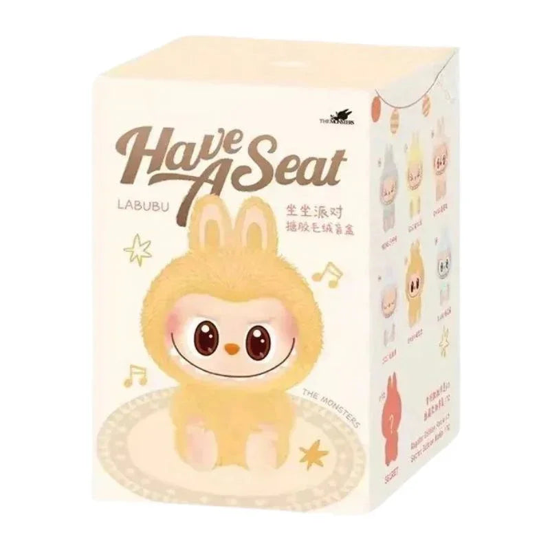 Labubu Boneco Sentado Coleção Completa Premium