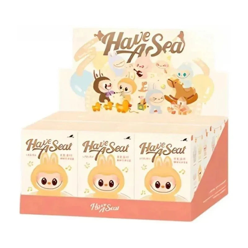 Labubu Boneco Sentado Coleção Completa Premium