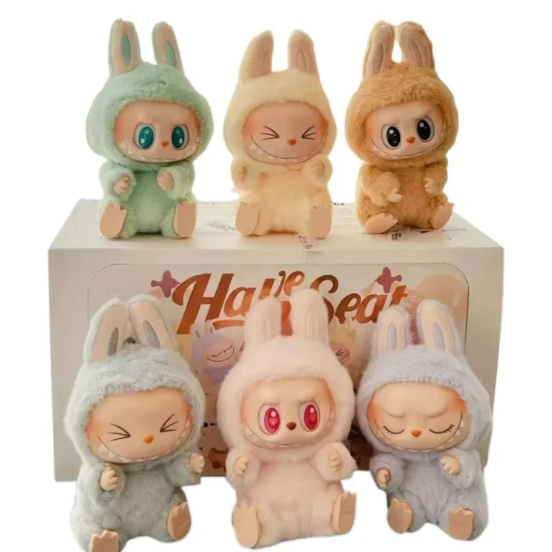 Labubu Boneco Sentado Coleção Completa Premium