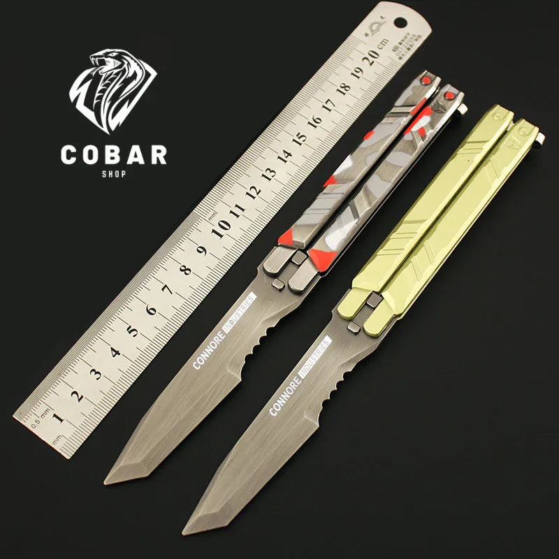 Faca Recon inspirada no Valorant, feita em metal com 21cm. Design exclusivo e detalhado, ideal para colecionadores e fãs do universo do jogo.