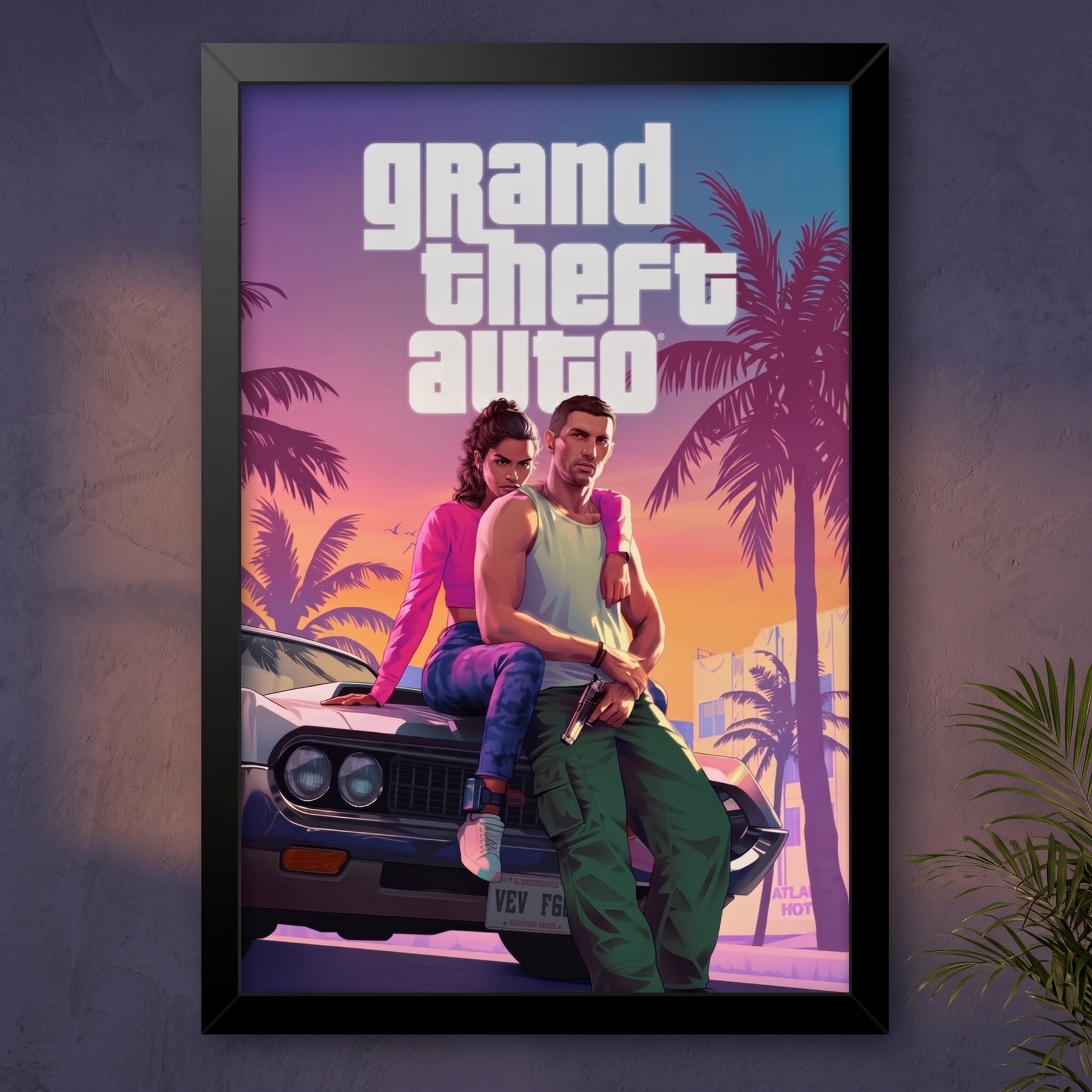 Quadro Decorativo GTA VI / GTA6
