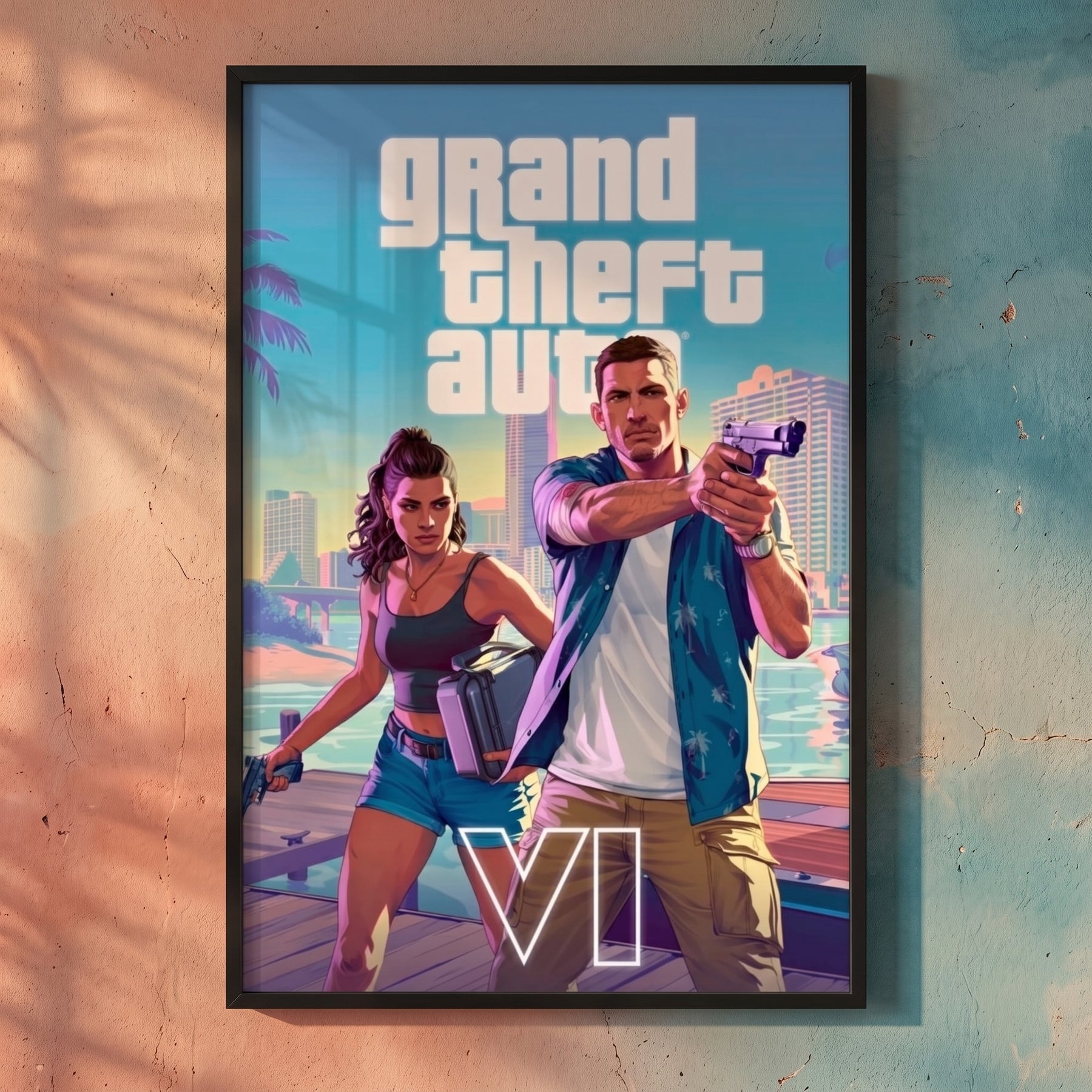 Quadro Decorativo GTA VI / GTA6