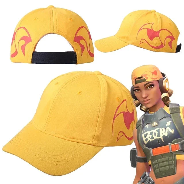 Gorro Kill Joy Valorant nas cores verde e amarelo. Estilo gamer e conforto em um só acessório, ideal para fãs do jogo. Compra segura e confiável.