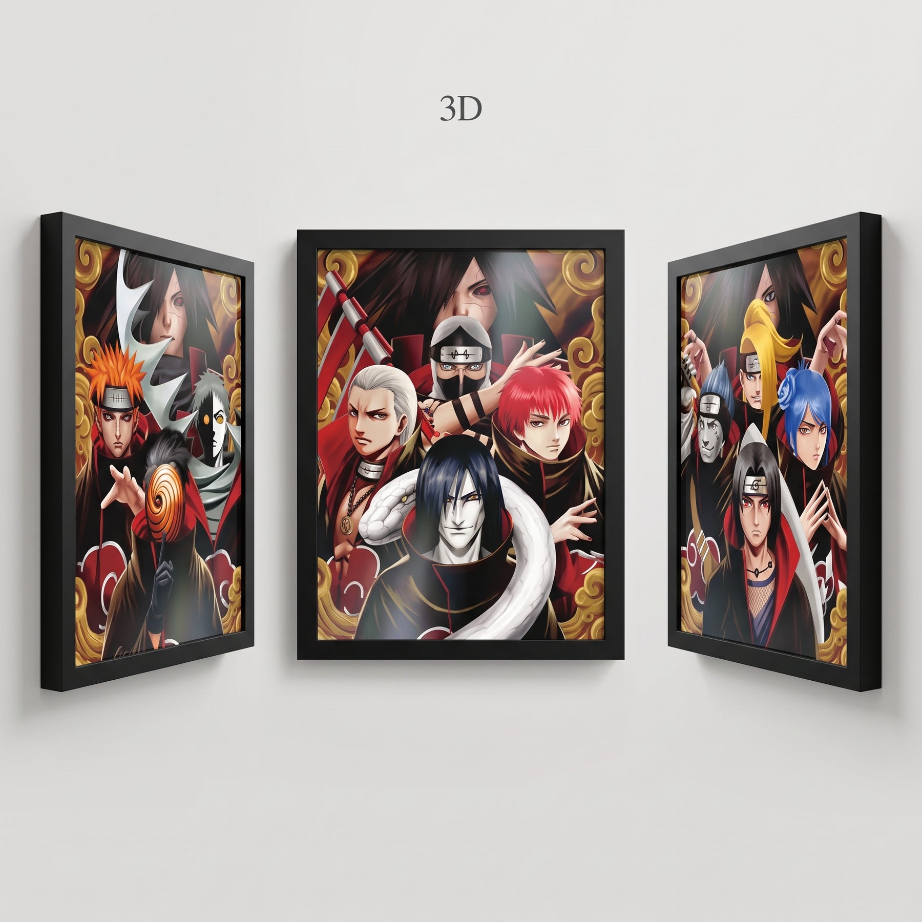 Quadro 3D Akatsuki