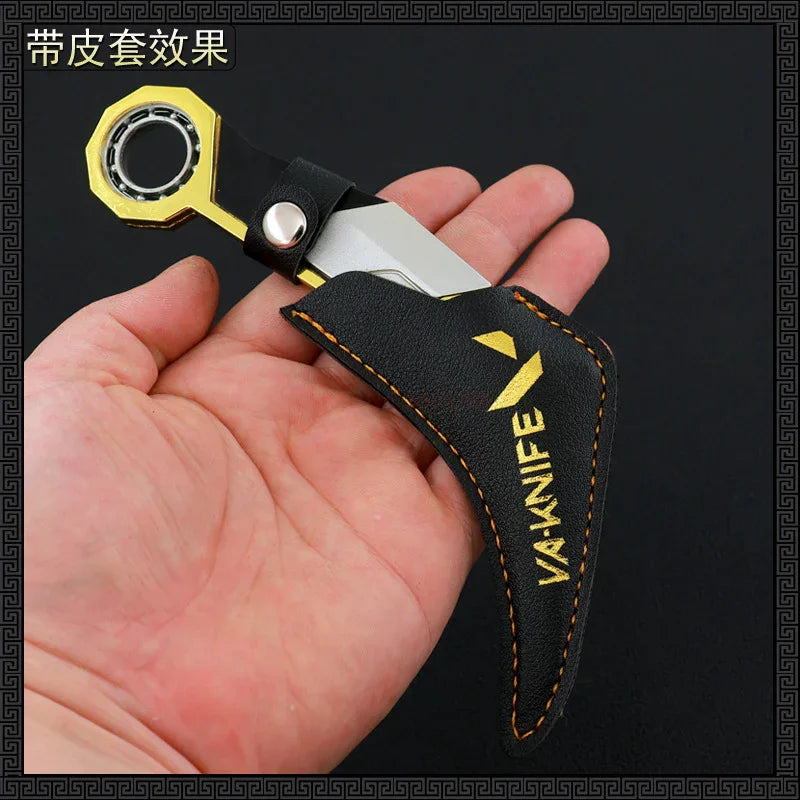 Faca Prime inspirada no jogo, com 21cm e feita em metal. Design exclusivo e detalhado, ideal para colecionadores e fãs que querem levar o game para o real.