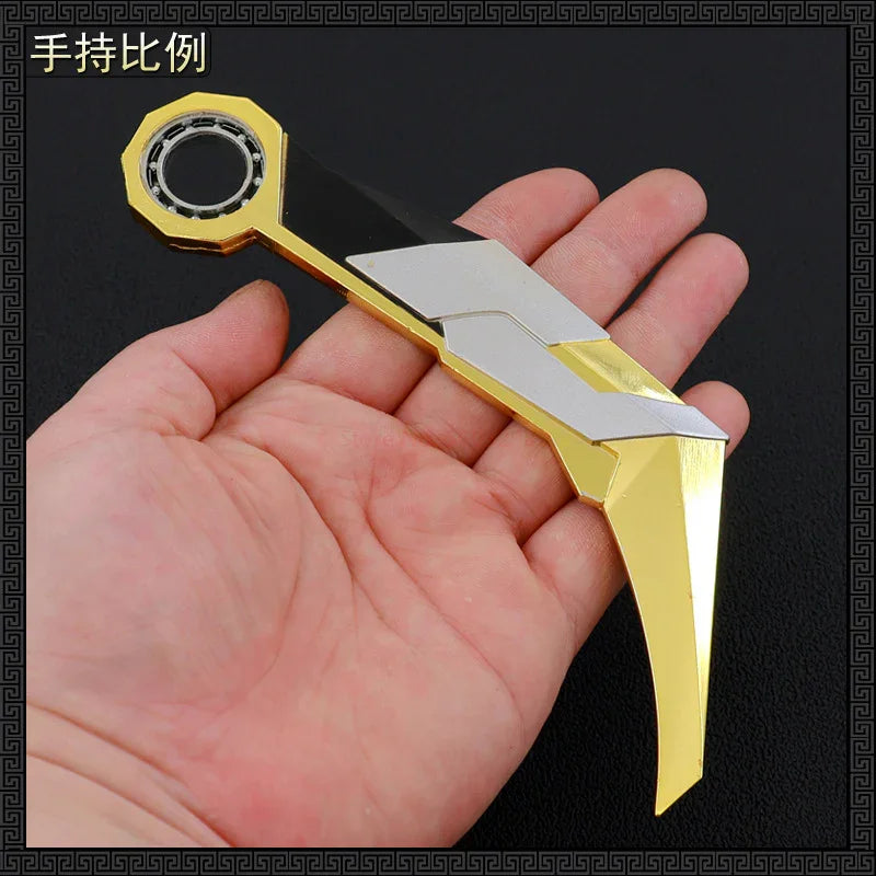 Faca Prime inspirada no jogo, com 21cm e feita em metal. Design exclusivo e detalhado, ideal para colecionadores e fãs que querem levar o game para o real.