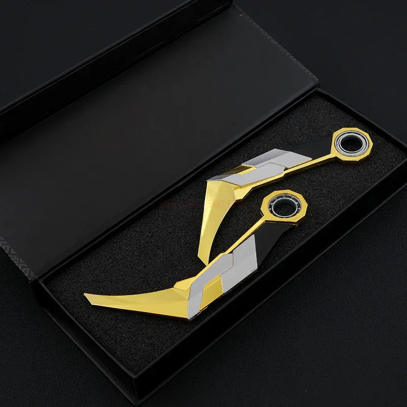 Faca Prime inspirada no jogo, com 21cm e feita em metal. Design exclusivo e detalhado, ideal para colecionadores e fãs que querem levar o game para o real.