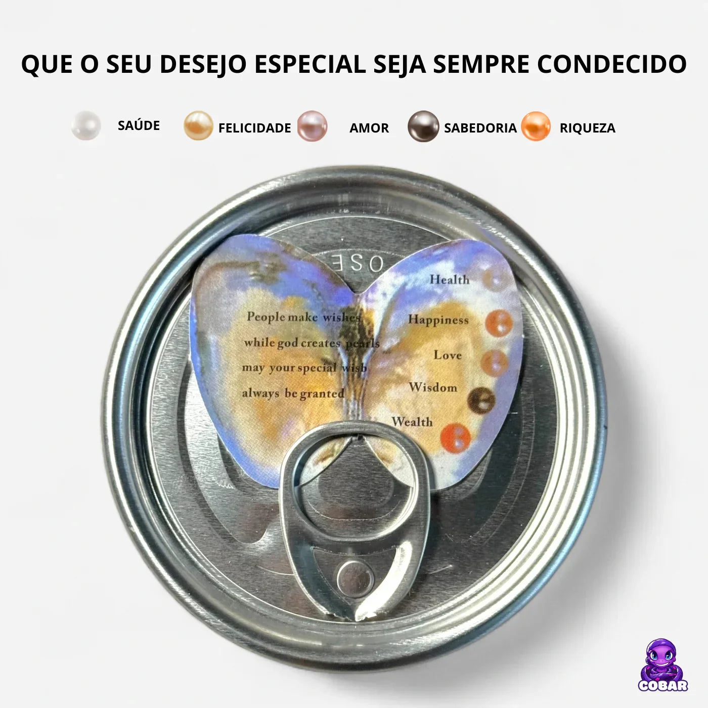 Abra uma ostra genuína e descubra uma pérola única com significado especial. Kit com pérola, colar e pingente. Surpresa, emoção e presente perfeito!