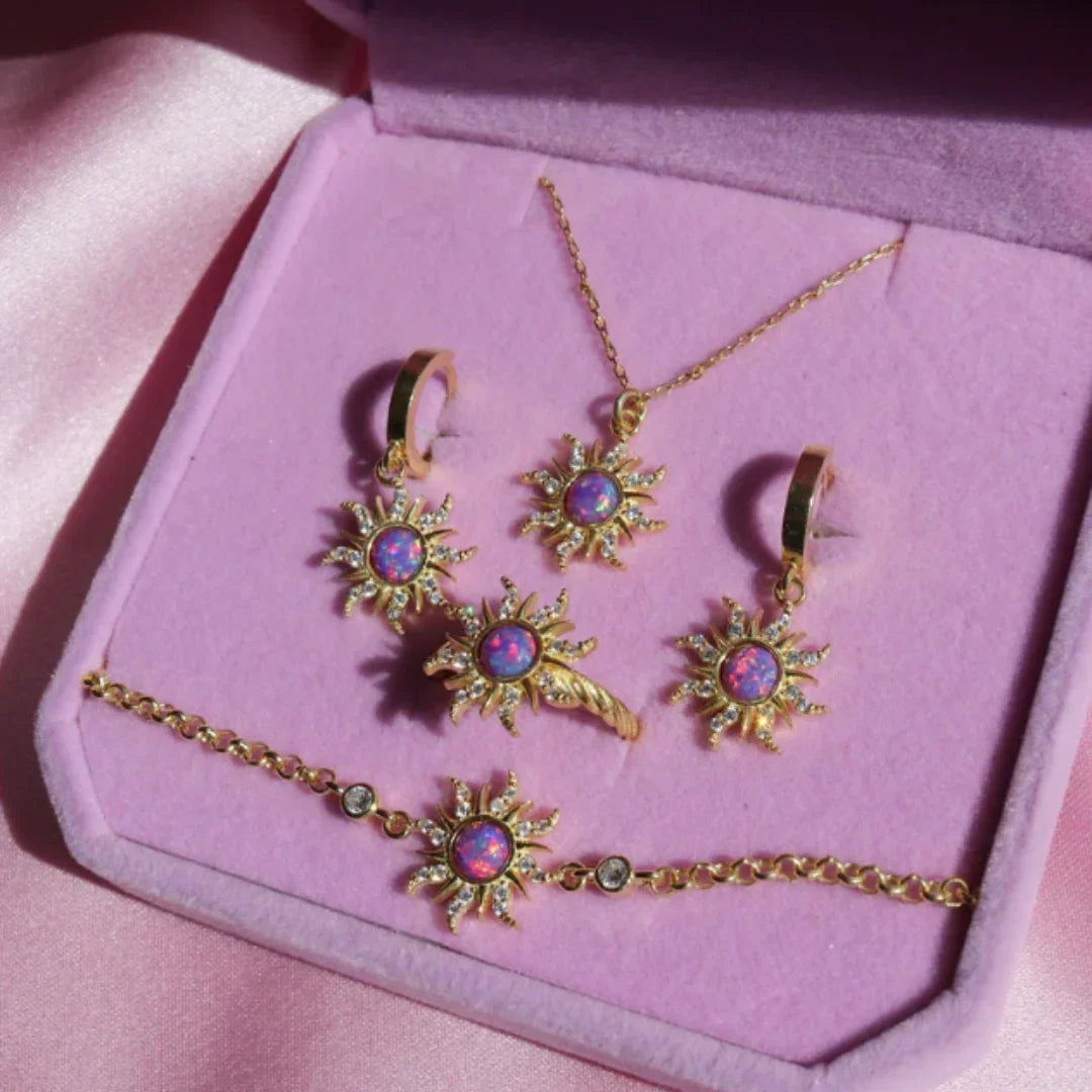 Kit joias Rapunzel Enrolados | Frete Grátis