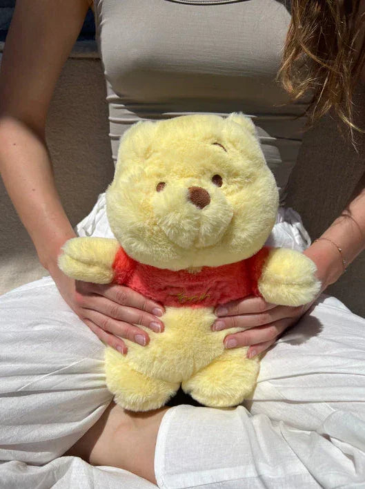 Pelúcia anti-cólica com bolsa térmica removível. Tecido antialérgico, alívio rápido com calor, ideal para todas as idades. Conforto, segurança e fofura.