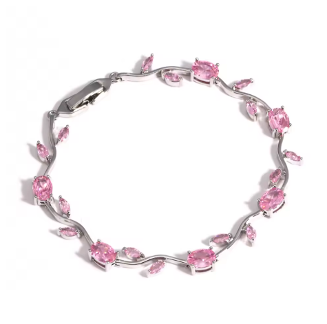 Bracelete Tulipas Banhado a Ouro ou Prata 🌷