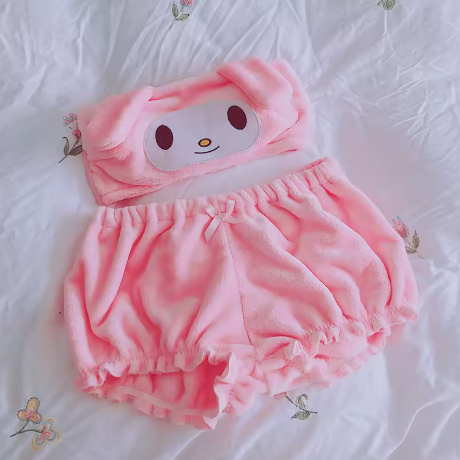 Pijama Kuromi e melody