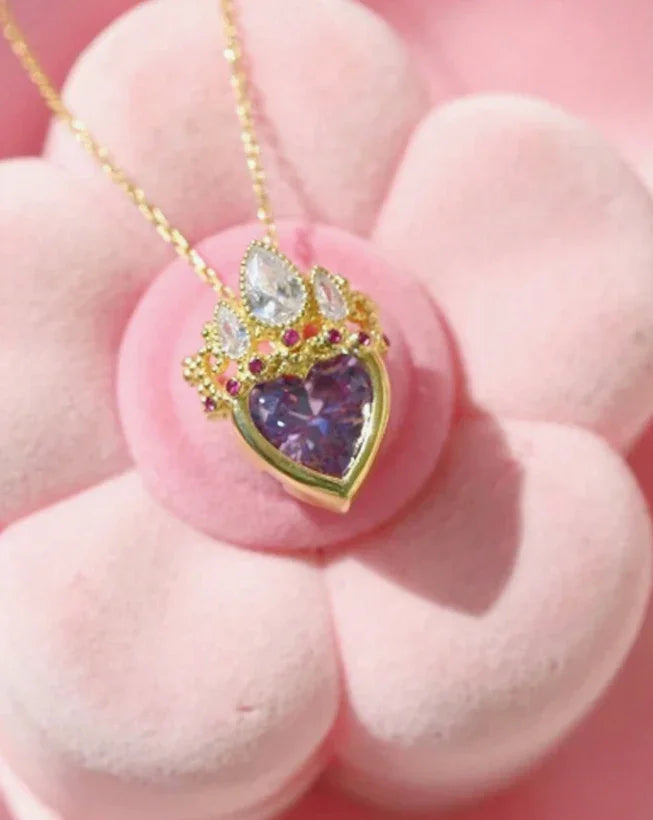 Conjunto Princesa Enrolados - Colar + Anel