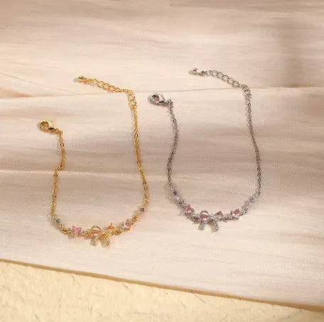 Pulseira Laço com Zircônia – Sofisticação e Delicadeza