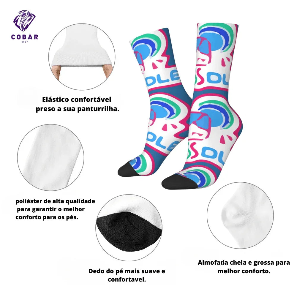 Meias Agentes - 𝐂𝐨𝐛𝐚𝐫𝐒𝐡𝐨𝐩™ - Cobarshop