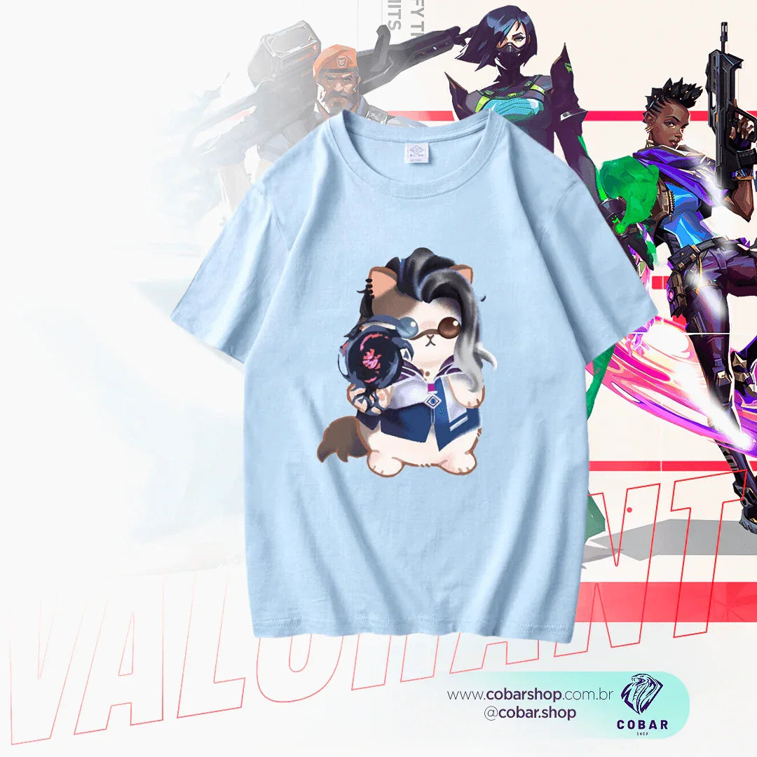 Camisa Gatinho Fade - 𝐂𝐨𝐛𝐚𝐫𝐒𝐡𝐨𝐩™ - Cobarshop