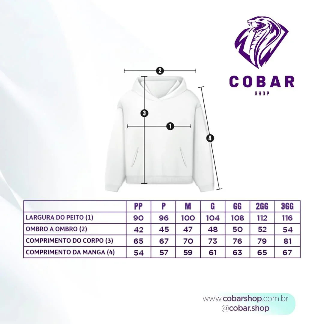 Moletom Cypher - 𝐂𝐨𝐛𝐚𝐫𝐒𝐡𝐨𝐩™ - Cobarshop