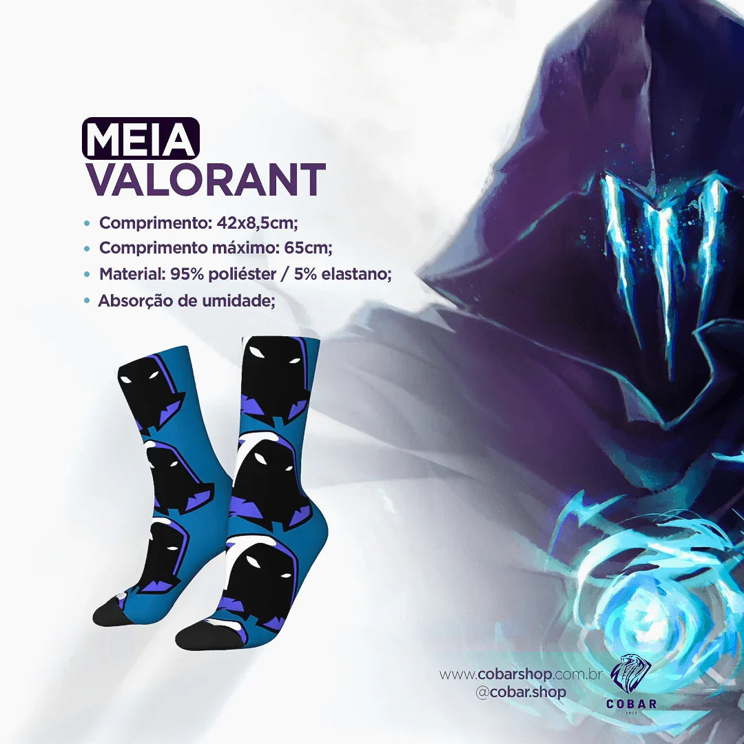 Meia Omen - 𝐂𝐨𝐛𝐚𝐫𝐒𝐡𝐨𝐩™ - Cobarshop