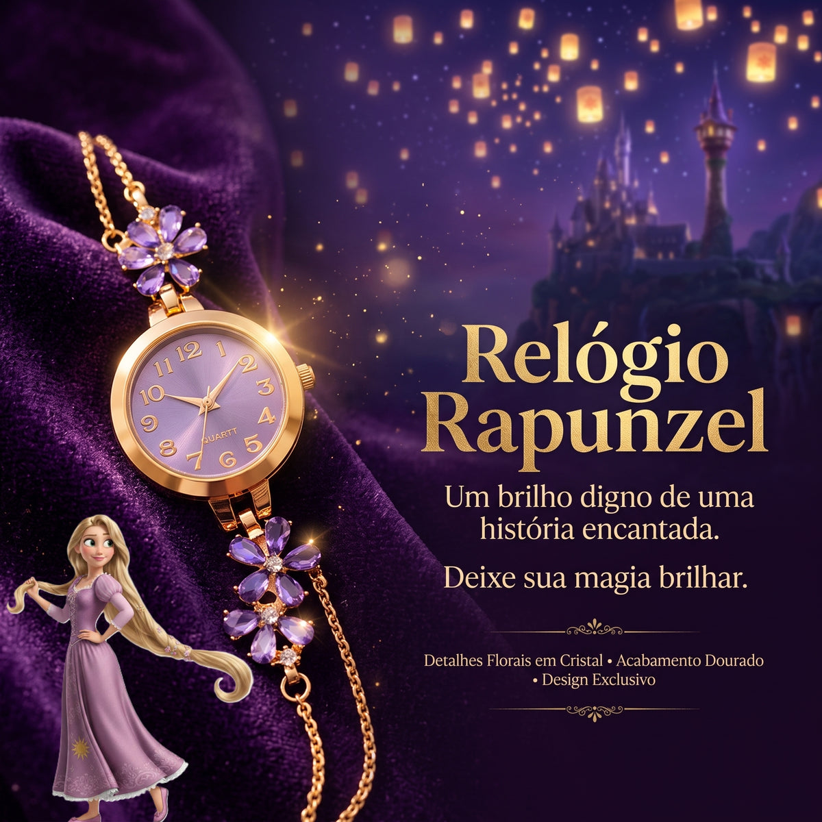 Relógios Princesas Disney Premium