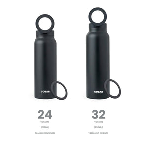Garrafa de Água Magnética Cobar com suporte para celular 710ML