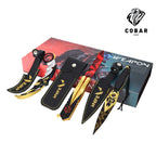 Faca Champions inspirada no Valorant, feita em metal com 21cm. Design exclusivo e detalhado, ideal para fãs e colecionadores do universo do jogo.