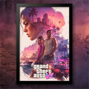 Quadro Decorativo GTA VI / GTA6