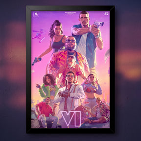 Quadro Decorativo GTA VI / GTA6