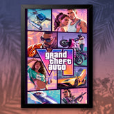 Quadro Decorativo GTA VI / GTA6