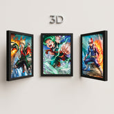 Quadro 3D Boku no Hero