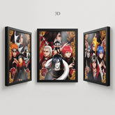 Quadro 3D Akatsuki