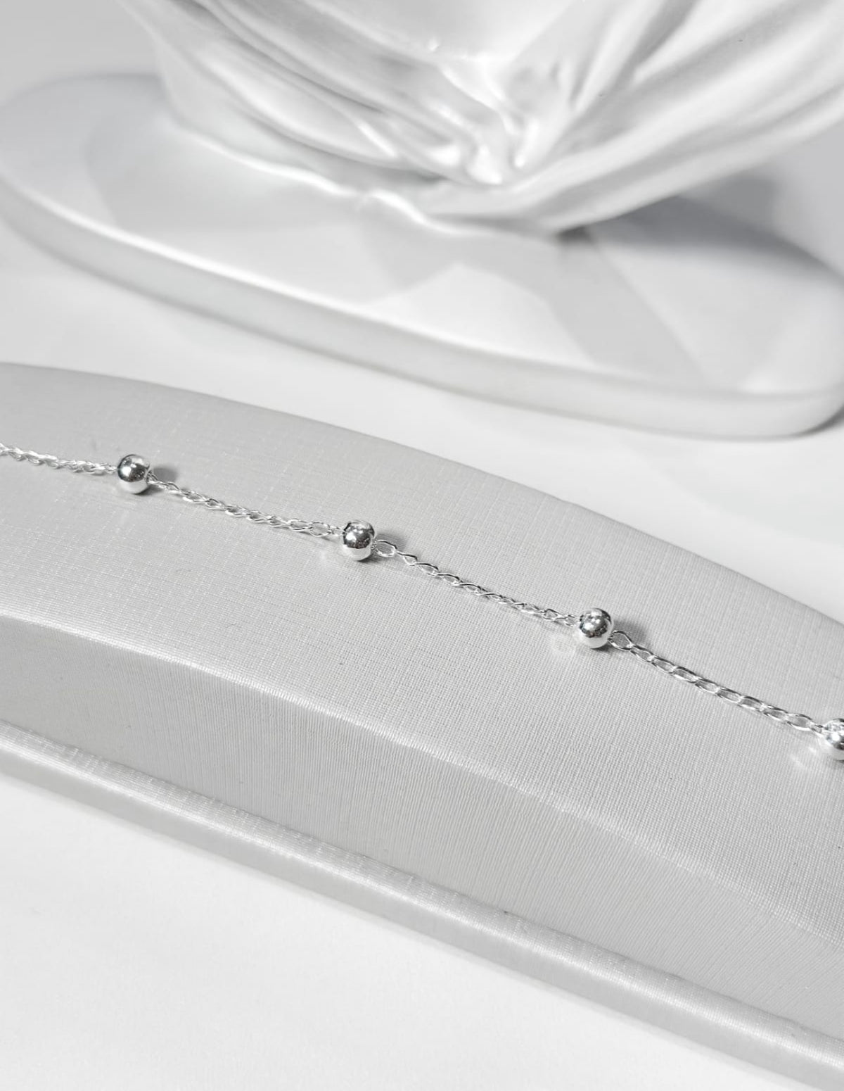 Pulseira Bolinhas em Prata 925