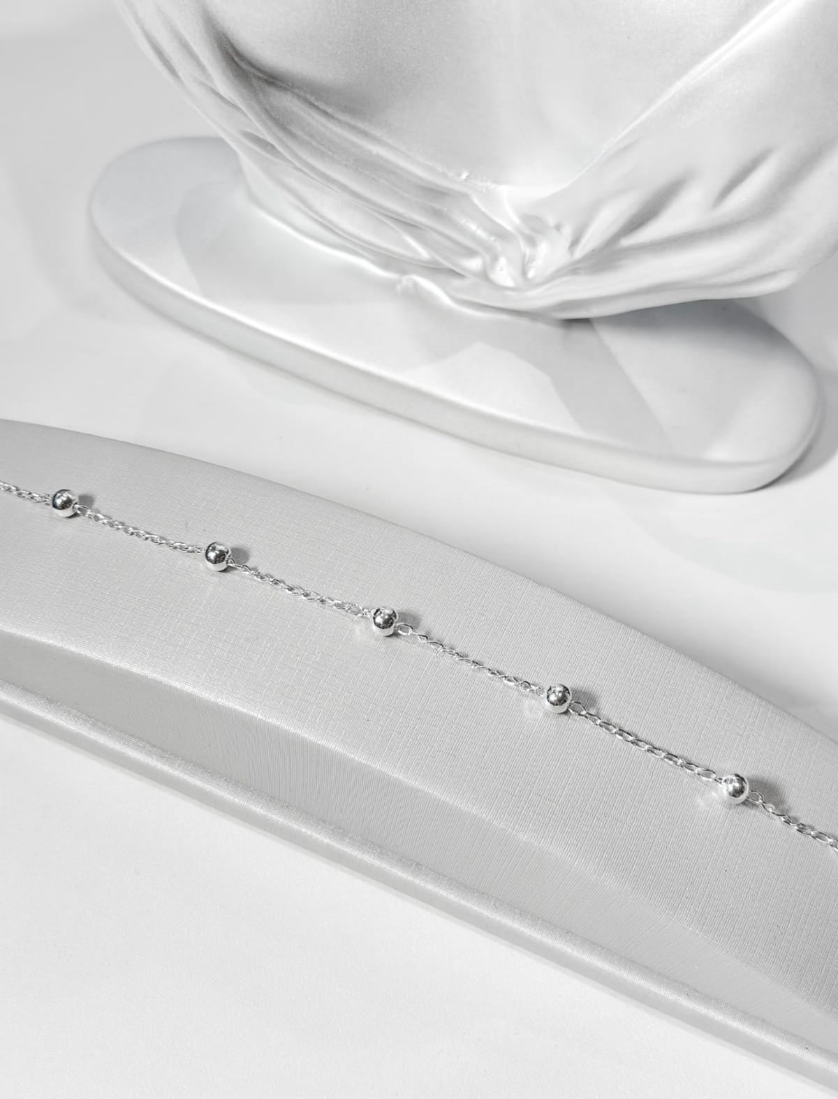 Pulseira Bolinhas em Prata 925