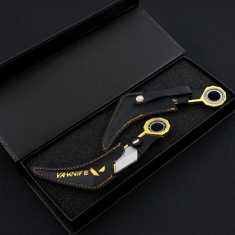 Faca Prime inspirada no jogo, com 21cm e feita em metal. Design exclusivo e detalhado, ideal para colecionadores e fãs que querem levar o game para o real.