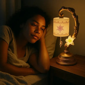 Luminária Rapunzel - Vejo em fim a luz Brilhar