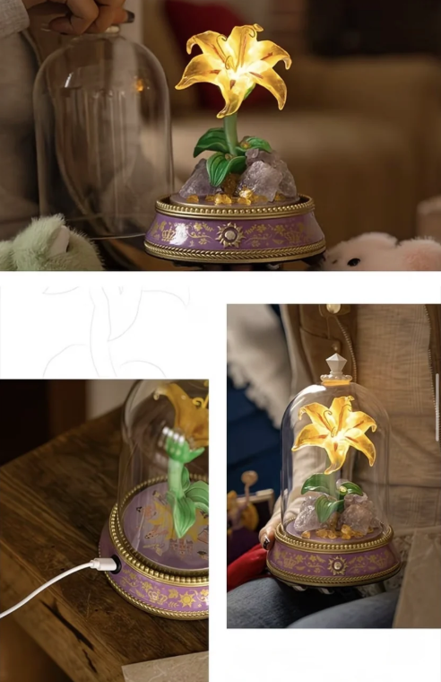 Luminária Flor Mágica de Rapunzel Premium