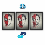 Quadro 3D Homem Aranha Sem Volta para Casa - Holográfico