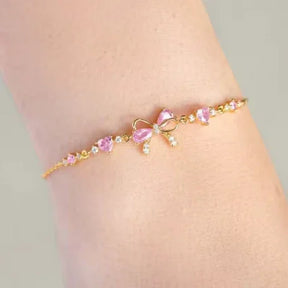 Pulseira Laço com Zircônia – Sofisticação e Delicadeza