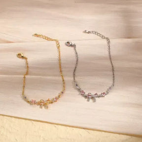 Pulseira Laço com Zircônia – Sofisticação e Delicadeza