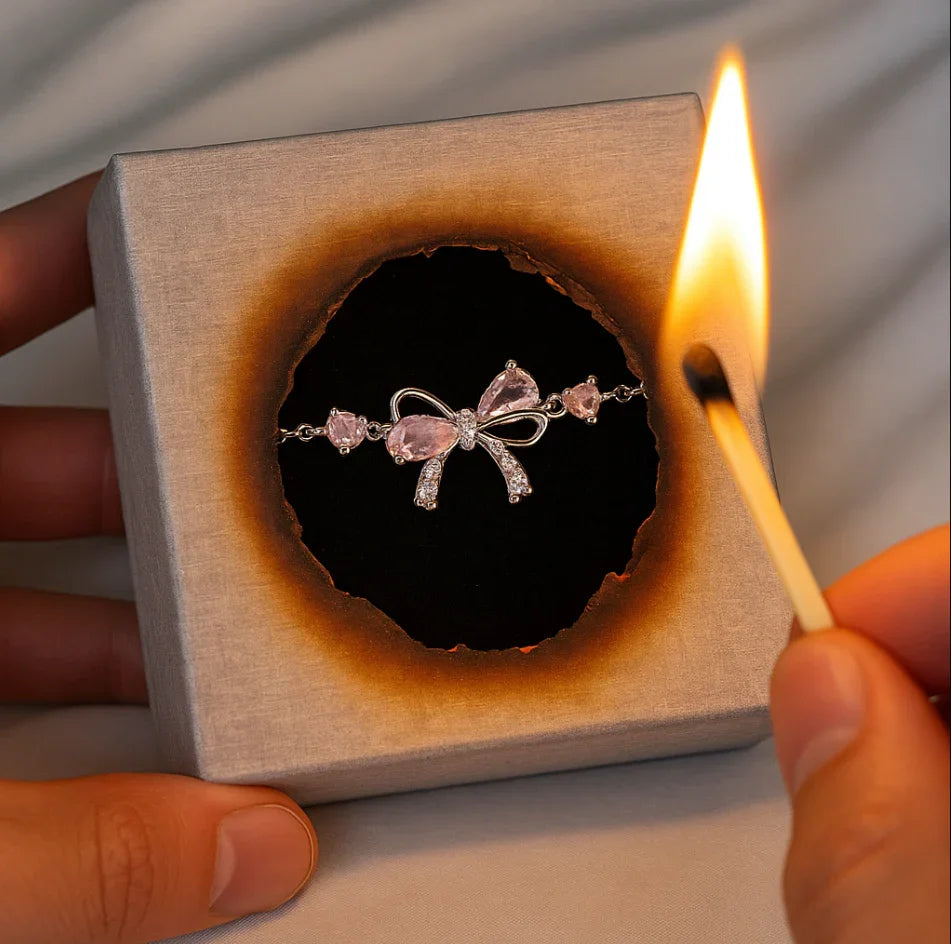 Pulseira Laço com Zircônia – Sofisticação e Delicadeza