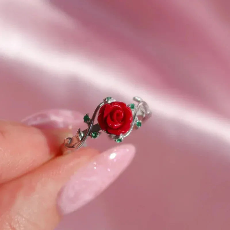 Anel Rosa Ajustável
