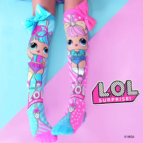 MEIA L.O.L SURPRISE BONBON & DAWN ALGODÃO PREMIUM