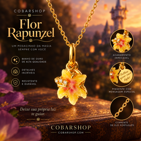 Colar Flor Mágica de Rapunzel