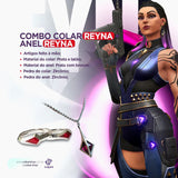 Combo Colar Reyna + Anel Reyna