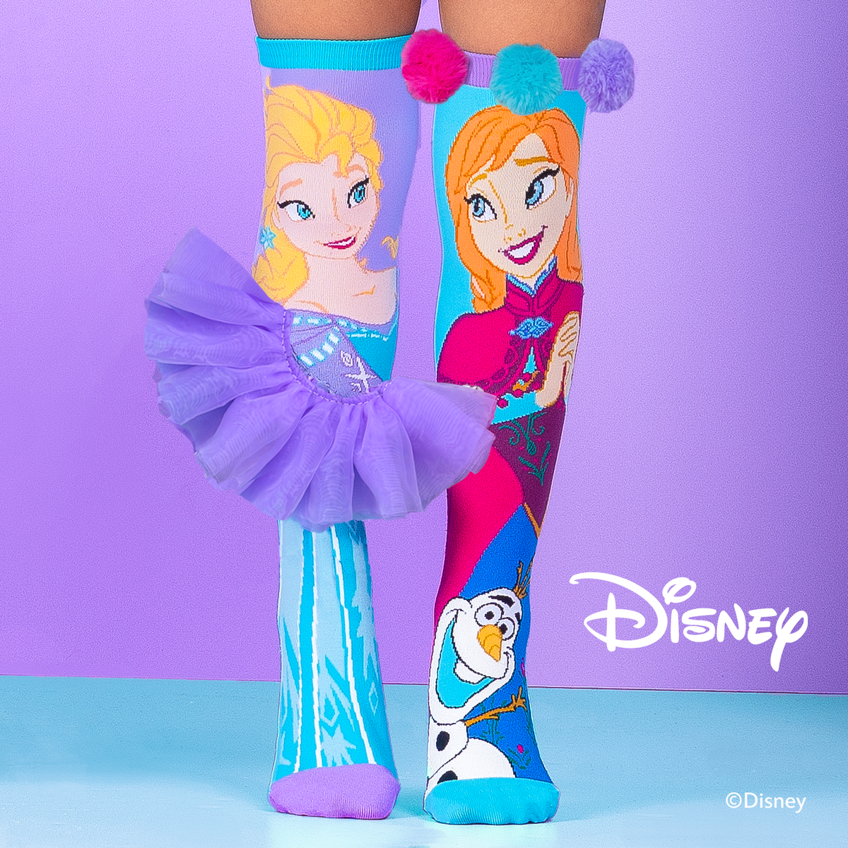 MEIAS ELSA E ANNA ALGODÃO PREMIUM