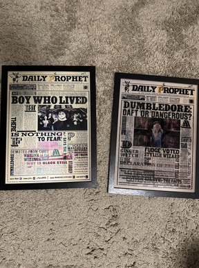 Quadro Harry Potter em 3d holográfico